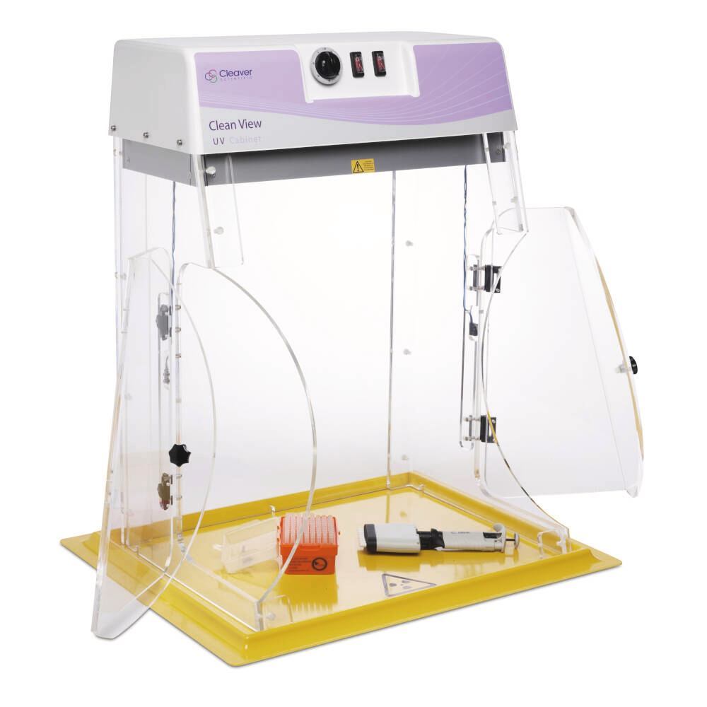 UV PCR Midi chamber, External dimen. W 580 x D 420 x H 620 mm, 1 unit(s) - Luminix Health