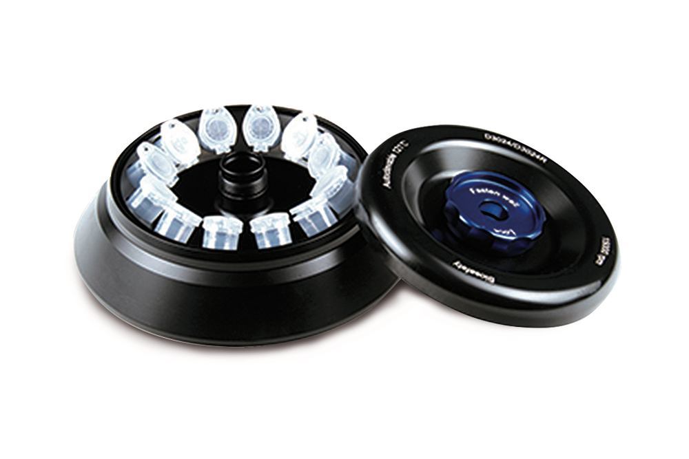 Image of 12-fold microlitre rotor for 5 ml vials