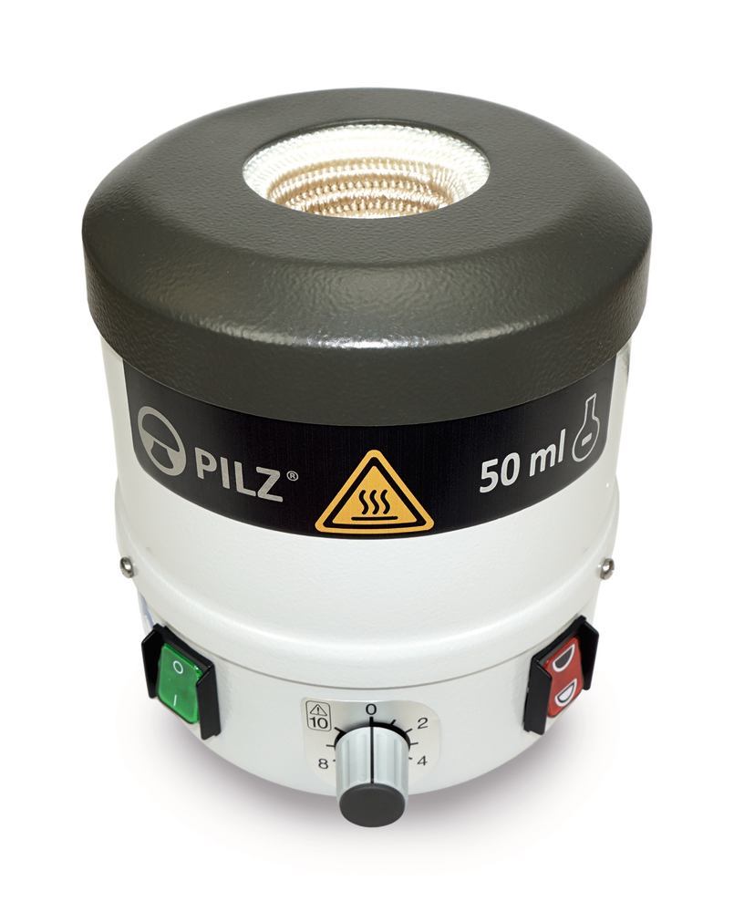 Pilz® LP2ER Protect heating mantle, One heat zone, up to 450 °C, 50 ml - Luminix Health