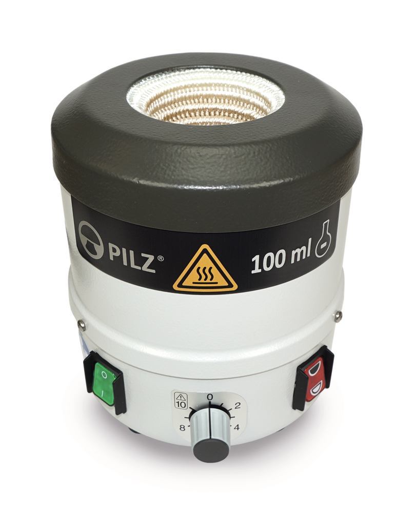 Pilz® LP2ER Protect heating mantle, One heat zone, up to 450 °C, 100 ml - Luminix Health