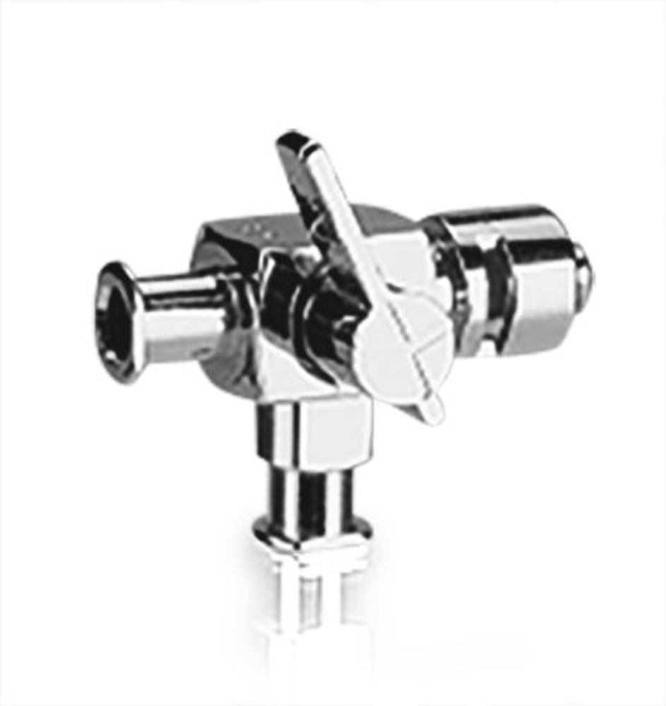 Luer valve made of metal, Brass, fits LLF / LLM / LLM, 1 unit(s) - Luminix Health