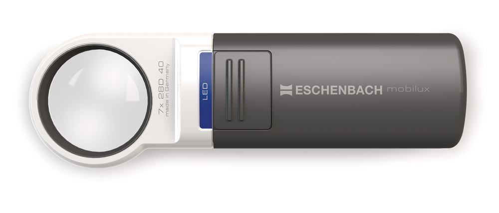 Image of Pocket illuminated magn. glass, 7x magn.