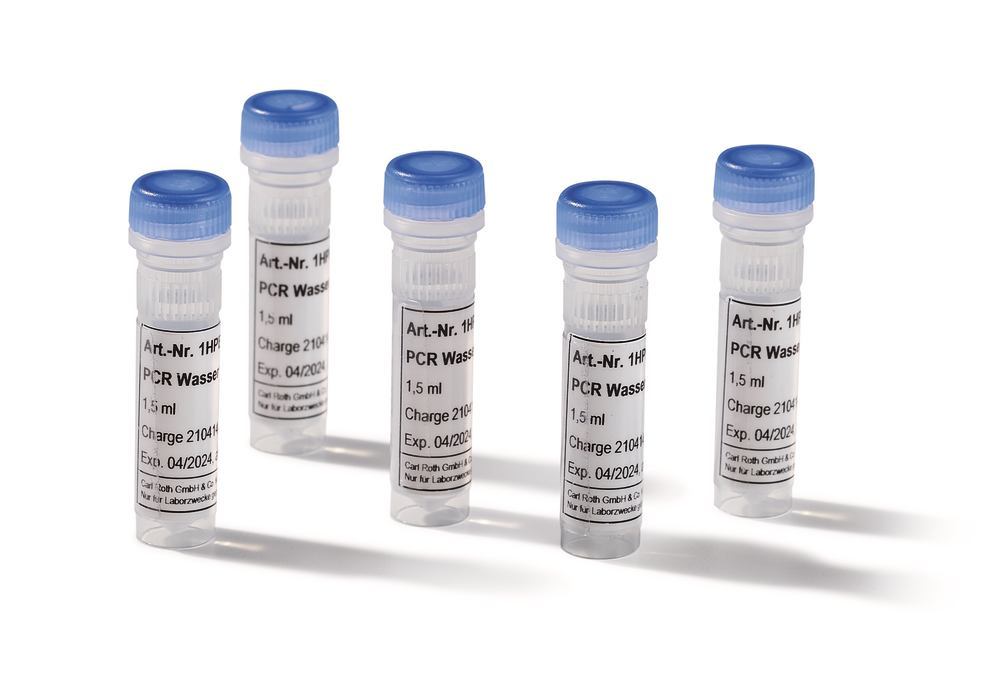 PCR water , for molecular biology, 15 ml, plastic - Luminix Health