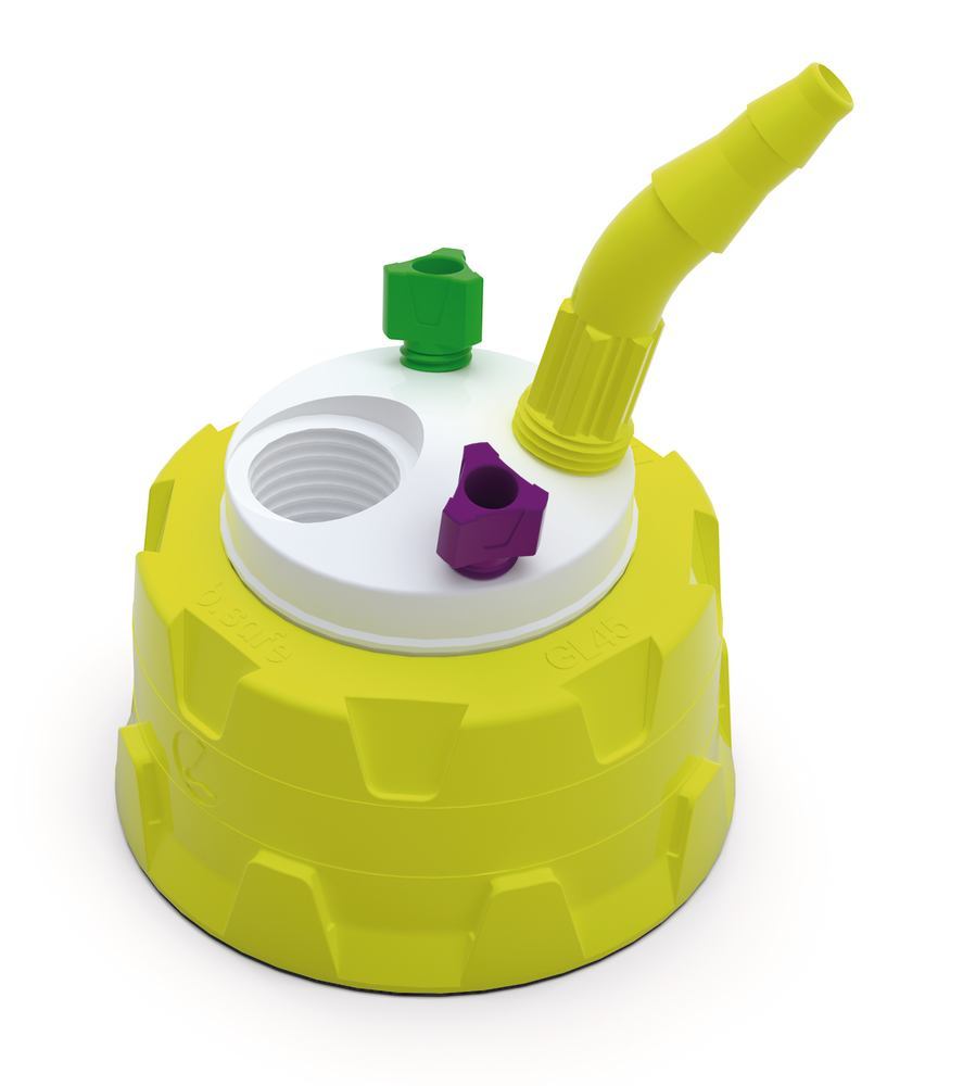 b.safe Waste Cap HPLC screw cap, GL 45, type B, 1 unit(s) - Luminix Health