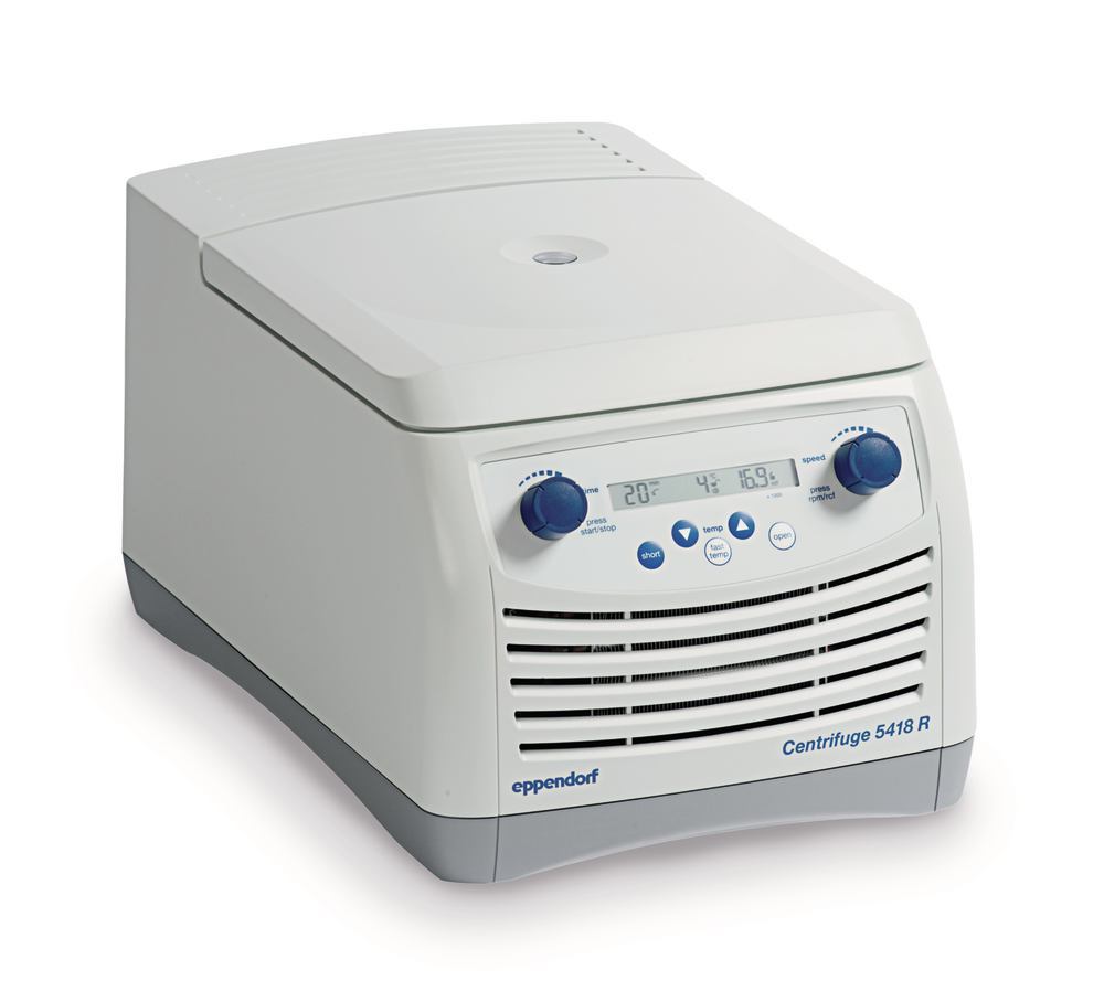 5418 R microlitre centrifuge, incl. 18-f. micr. rotor type FA-45-18-11 - Luminix Health