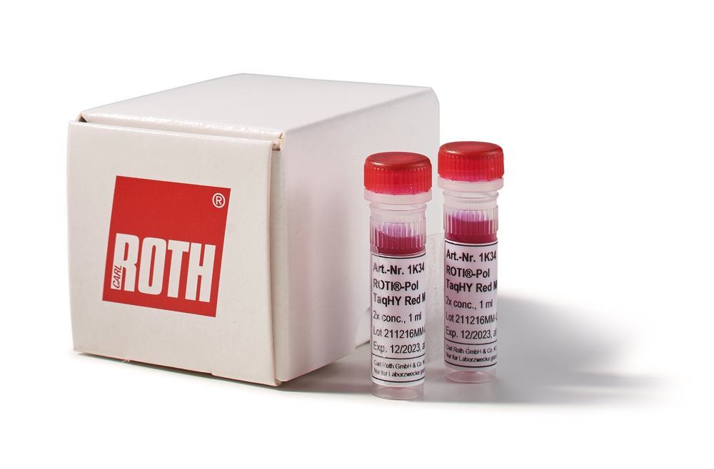 ROTI®Pol TaqHY Red-Mix (2x), ready-to-use, 2x conc., 2 ml, plastic - Luminix Health