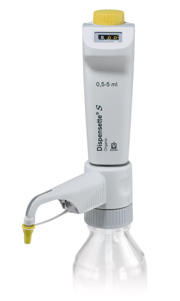 Dispensette® S Organic, digital, without RV, volume 0.5-5 ml, 1 unit(s) - Luminix Health