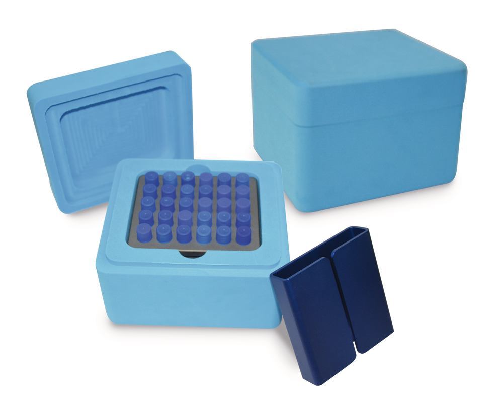 FreezeBox cooling system, standard, Slots, 96, for 0.2 ml PCR vessels, 1 unit(s) - Luminix Health