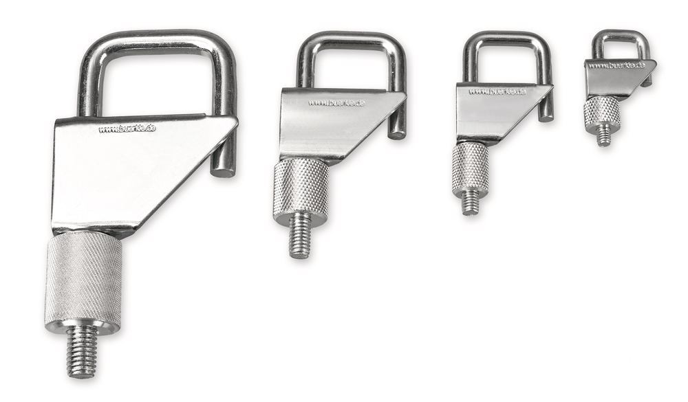 Hose clamp, metal, for hoses up to Ø 10 mm, 5 unit(s) - Luminix Health