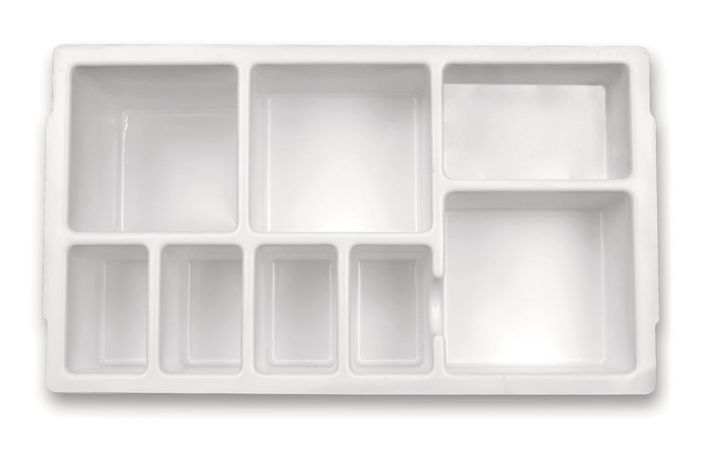 Insert f. Droplet(TM) transport cont., Suitable for 36 x 13 mm frame, 4 unit(s) - Luminix Health