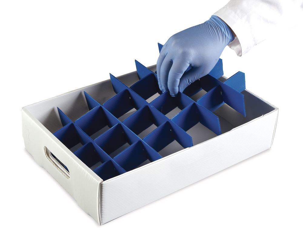 Sample stands for vessel Ø 56 mm , made of plastic, 10 unit(s) - Luminix Health