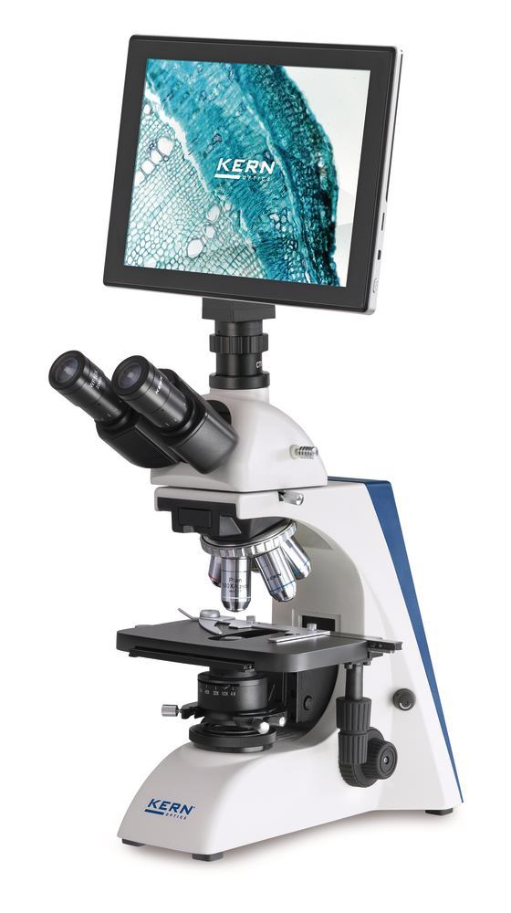 OBN 135 transmitted light microscope, trinocular, set with tablet, 1 unit(s) - Luminix Health