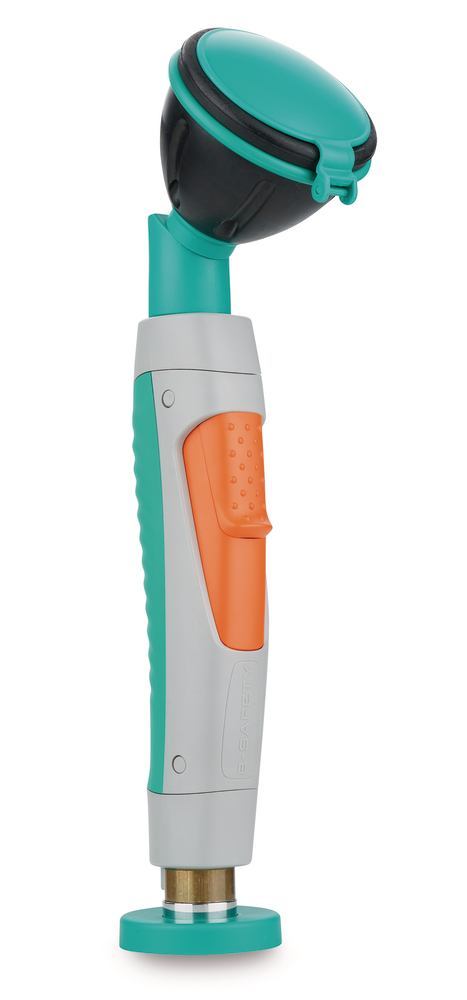 Hand-held eye shower, 1 x spray head, 45°, table mounting, 1 unit(s) - Luminix Health