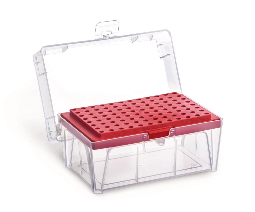 Sapphire pipette tips box, For 10 µl pipette tips, 10 unit(s) - Luminix Health