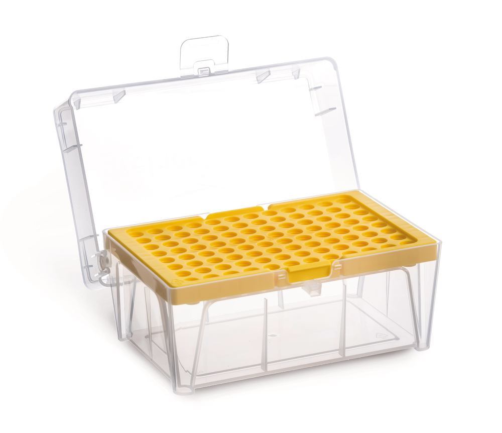 Sapphire pipette tips box, For 200 µl pipette tips, 10 unit(s) - Luminix Health