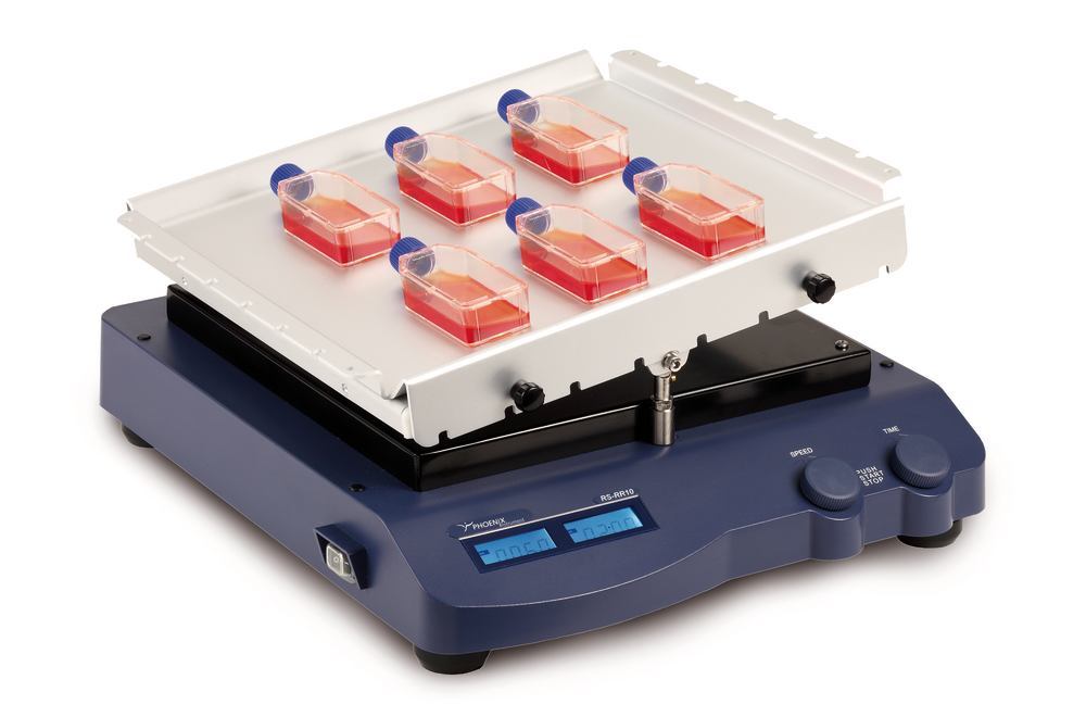 RS-RR 10 rocker shaker, incl. tray top with six fixing bands, 1 unit(s) - Luminix Health