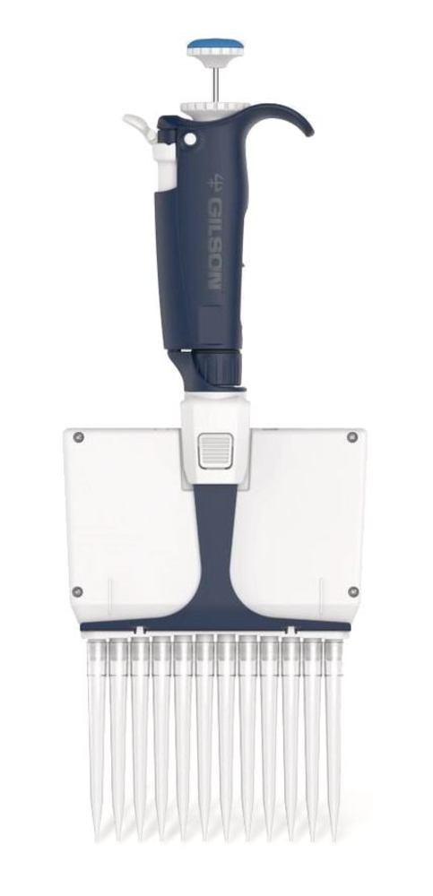 Multi-channel microlitre pipette, Pipetman® L 12-channel, 100-1200 µl, 1 unit(s) - Luminix Health