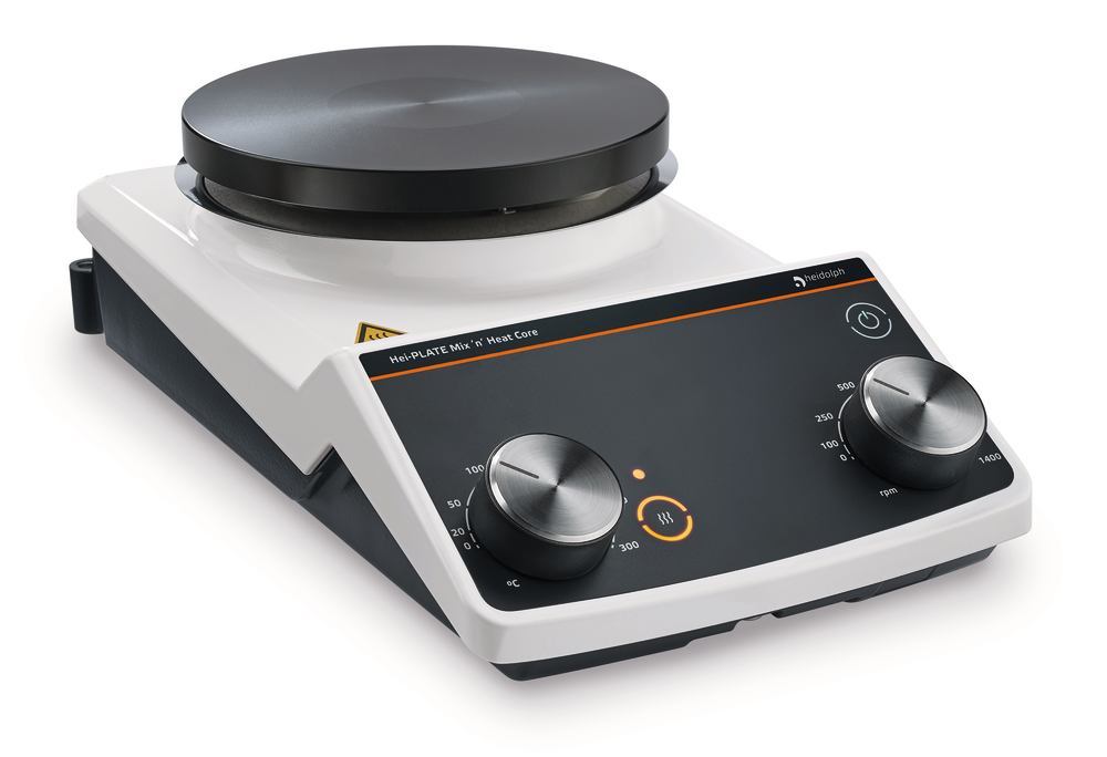 Mix'n'Heat Core heater/magnetic stirrer, 100-1400/min, RT up to 300 °C, 20 l, - Luminix Health