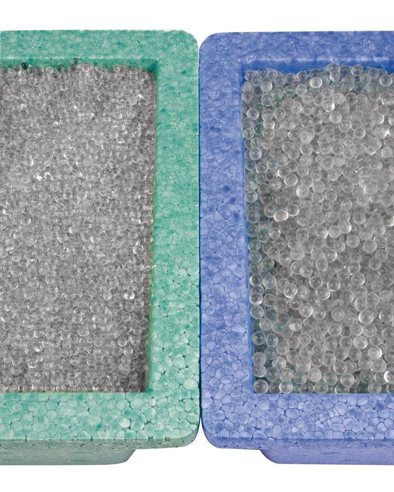 Glass bead thermal beads XL, Soda-lime glass, Ø 3.8 - 4.4 mm, 1.6 kg - Luminix Health