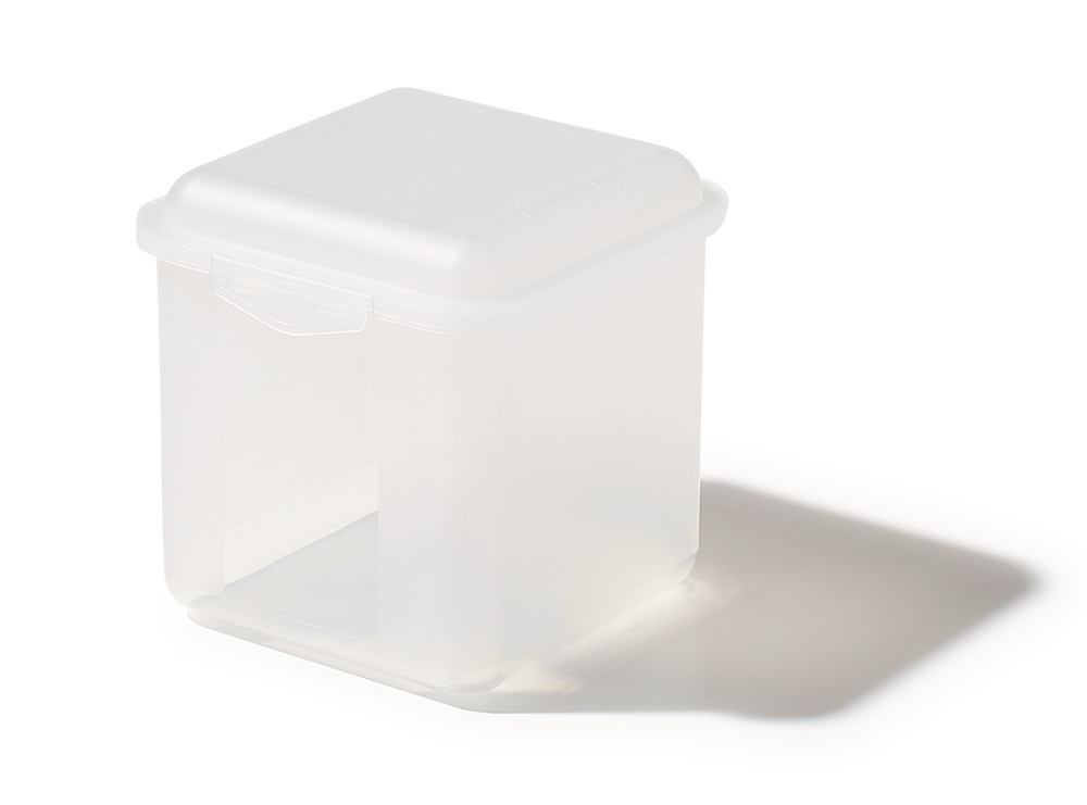 Square box PP,, 120x120x120 mm, 4 unit(s) - Luminix Health