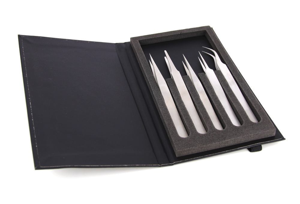 ROTILABO® SA precision tweezers set, 1 set - Luminix Health