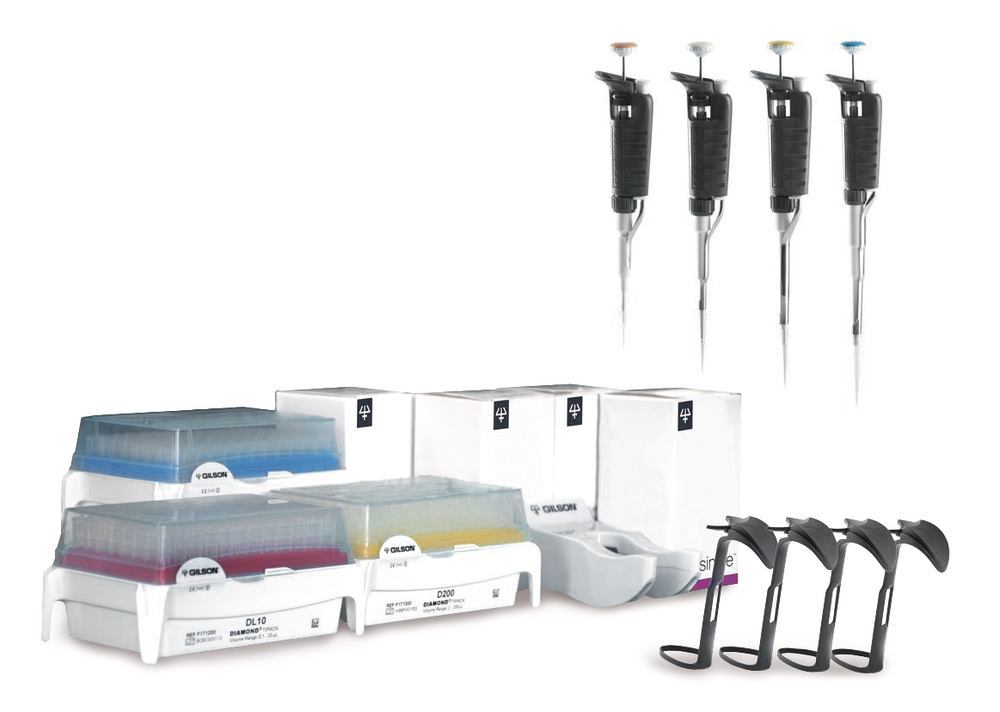 Kit of four, Pipetman® , 1 unit(s) - Luminix Health