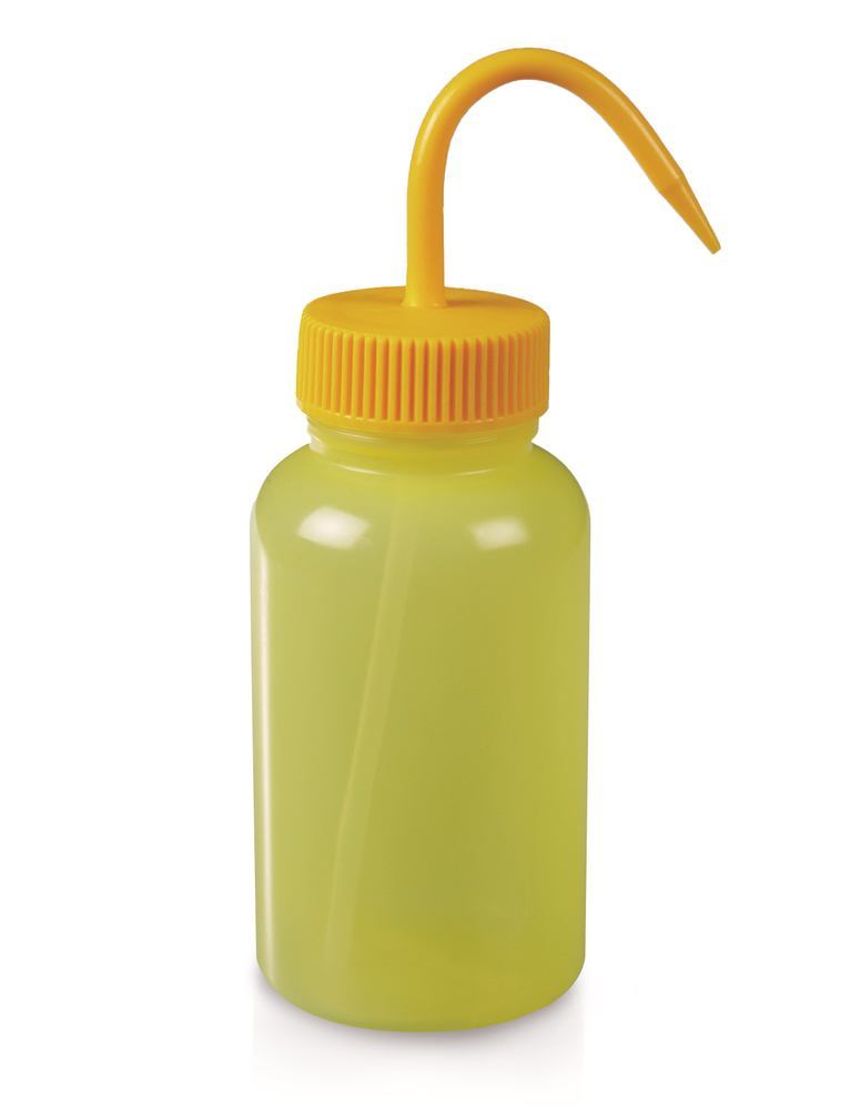 Wash bottle, wide-neck,, LDPE, neutral, 500 ml, 1 unit(s) - Luminix Health