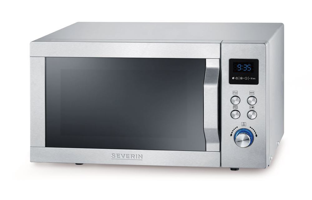 Microwave oven w. grill- /hot air funct., Interior space approx. 25 l, 900 W, - Luminix Health