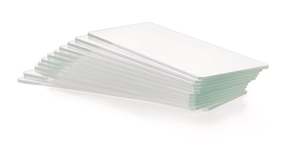 Microscope slides, ground, 45°, 25 x 75 mm, 50 unit(s) - Luminix Health