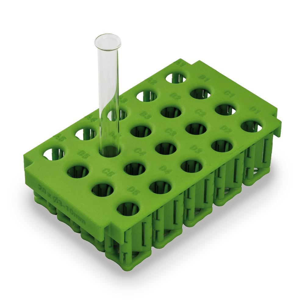 Storage box insert for sample vials , 20 x Ø 3-10 mm, 1 unit(s) - Luminix Health