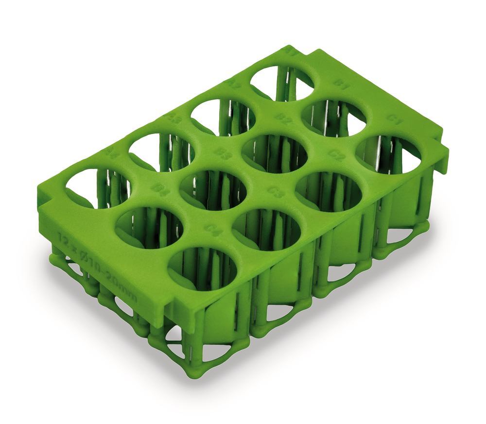 Storage box insert for sample vials , 12 x Ø 10-20 mm, 1 unit(s) - Luminix Health