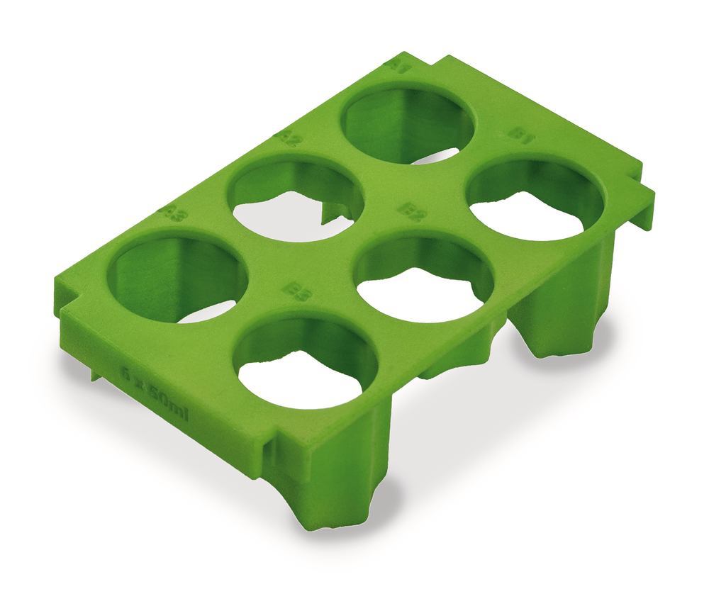 Storage box insert for centrifuge tubes, 6 x 50 ml, 1 unit(s) - Luminix Health