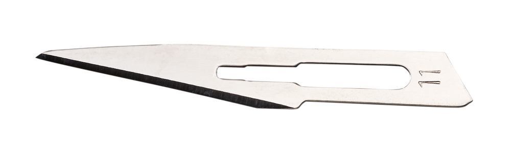 Scalpel blades, type 11, Sterile, 100 unit(s) - Luminix Health