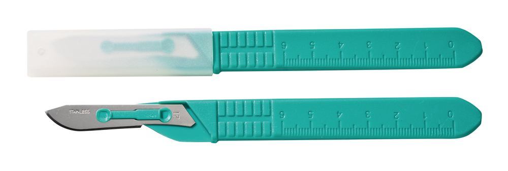 Disposable scalpel, Sterile, type 21, 10 unit(s) - Luminix Health