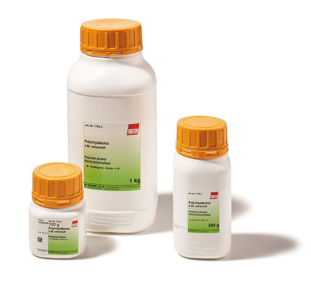 Polyvinyl alcohol, 49-88, partially saponified, 100 g, plastic - Luminix Health