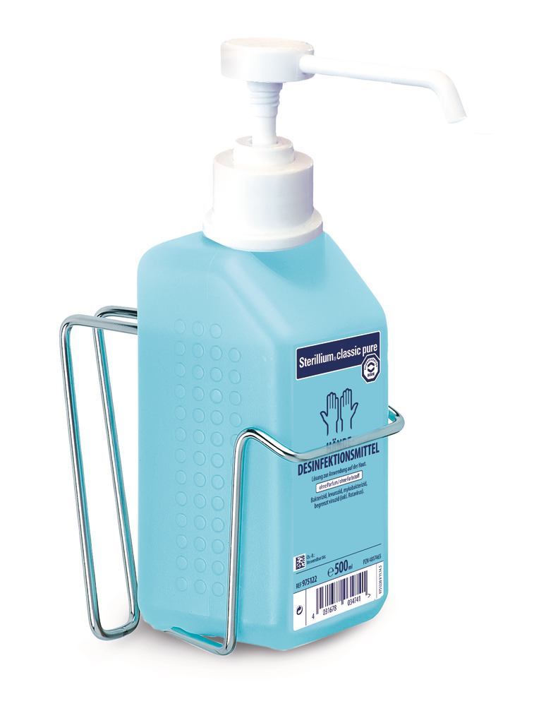 Eurodispenser 3 wall holder, For 500 ml BODE bottles, 1 unit(s) - Luminix Health