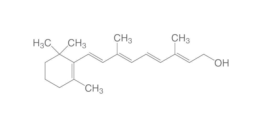 Retinol, min. 95 %, for biochemistry, 25 mg, glass - Luminix Health