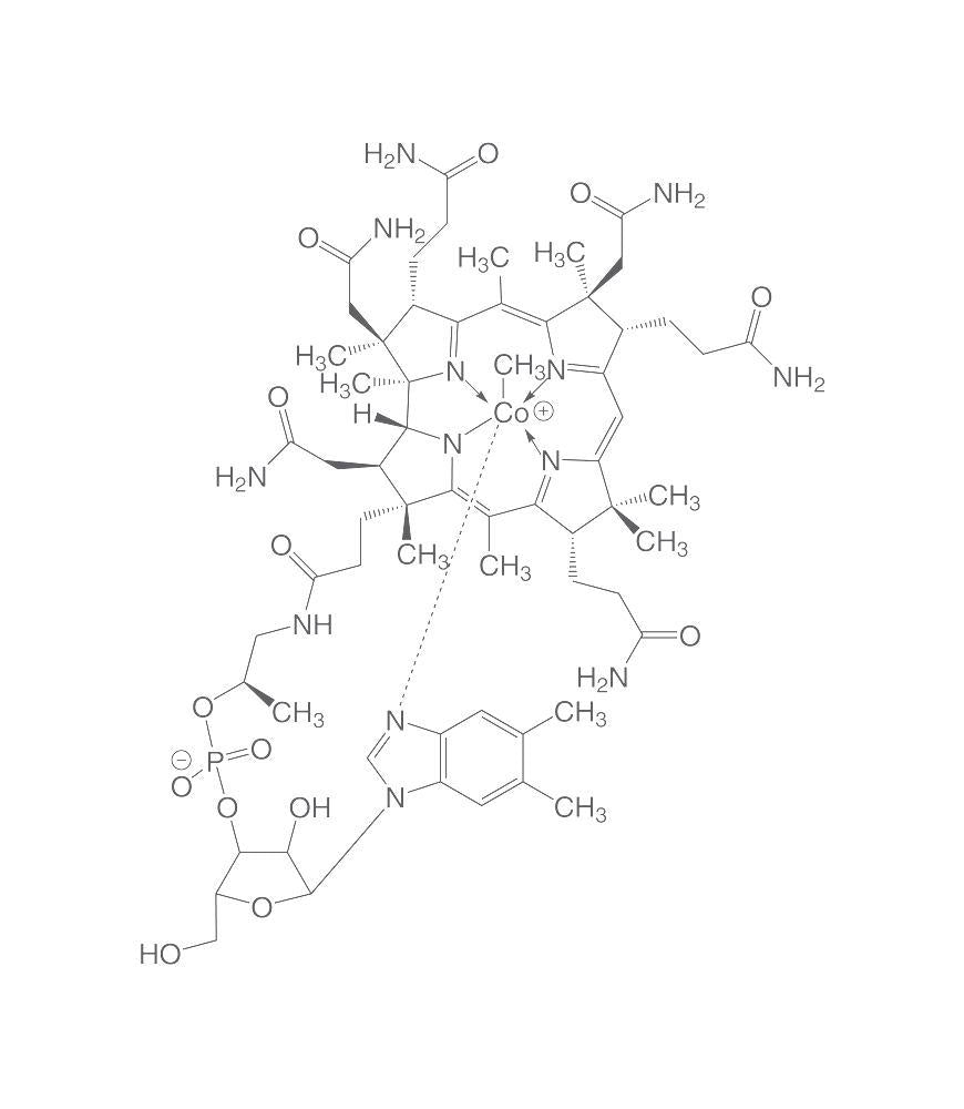 Methylcobalamin, min. 98,5 %, for biochemistry, 25 mg, glass - Luminix Health