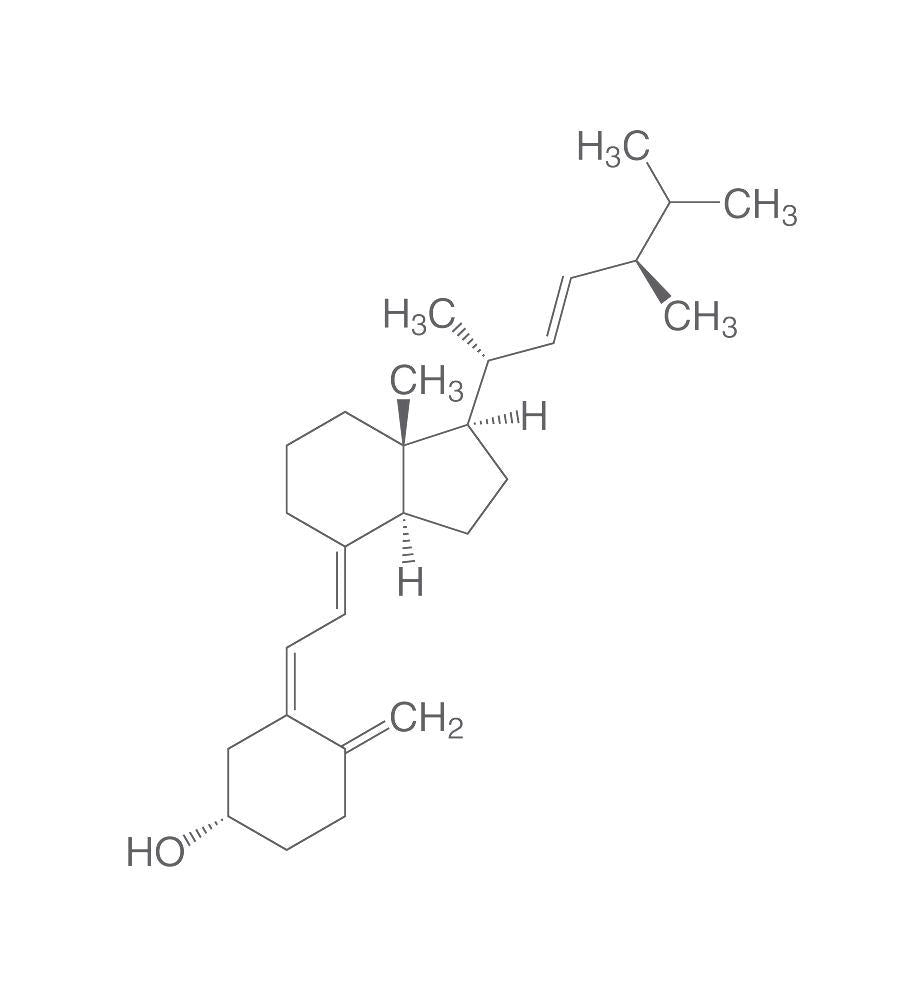 Ergocalciferol, min. 97,5 %, for biochemistry, 500 mg, glass - Luminix Health