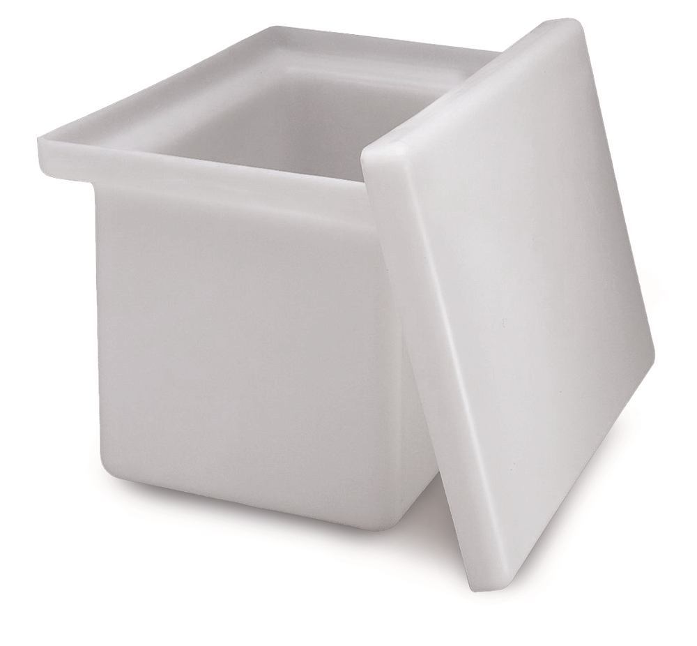 Image of Rectangular container with lid