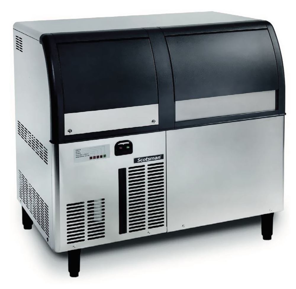 Flake ice machine with ice storage tank, SCOTSMAN® EF 127 OX VE, max. 120 kg, - Luminix Health