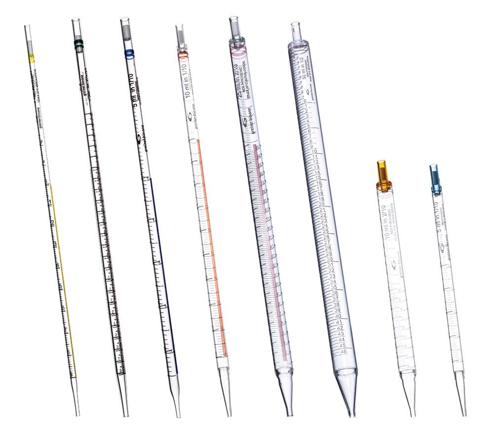 CELLSTAR® serologische pipetten, 10 ml, steriel, individueel verpakt, Greiner Bio-One, art. 1XPG.1