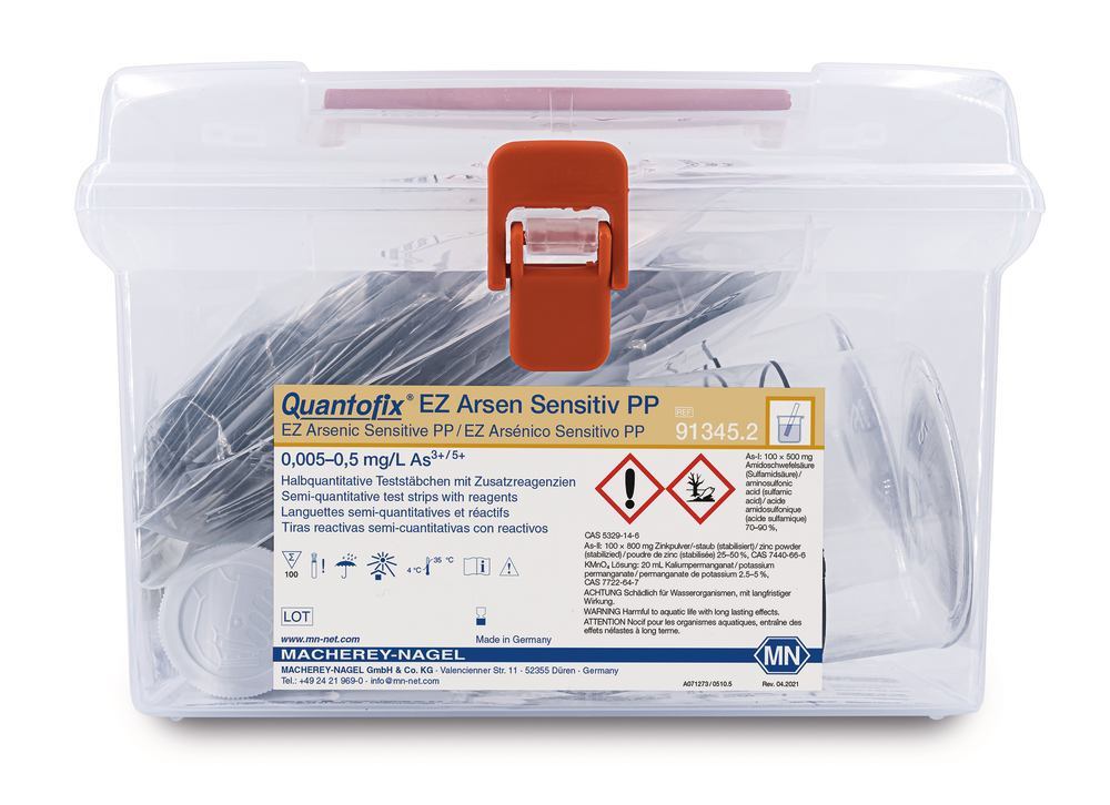 Quantofix® test strips, Arsenic sensitive PP, 100 unit(s) - Luminix Health