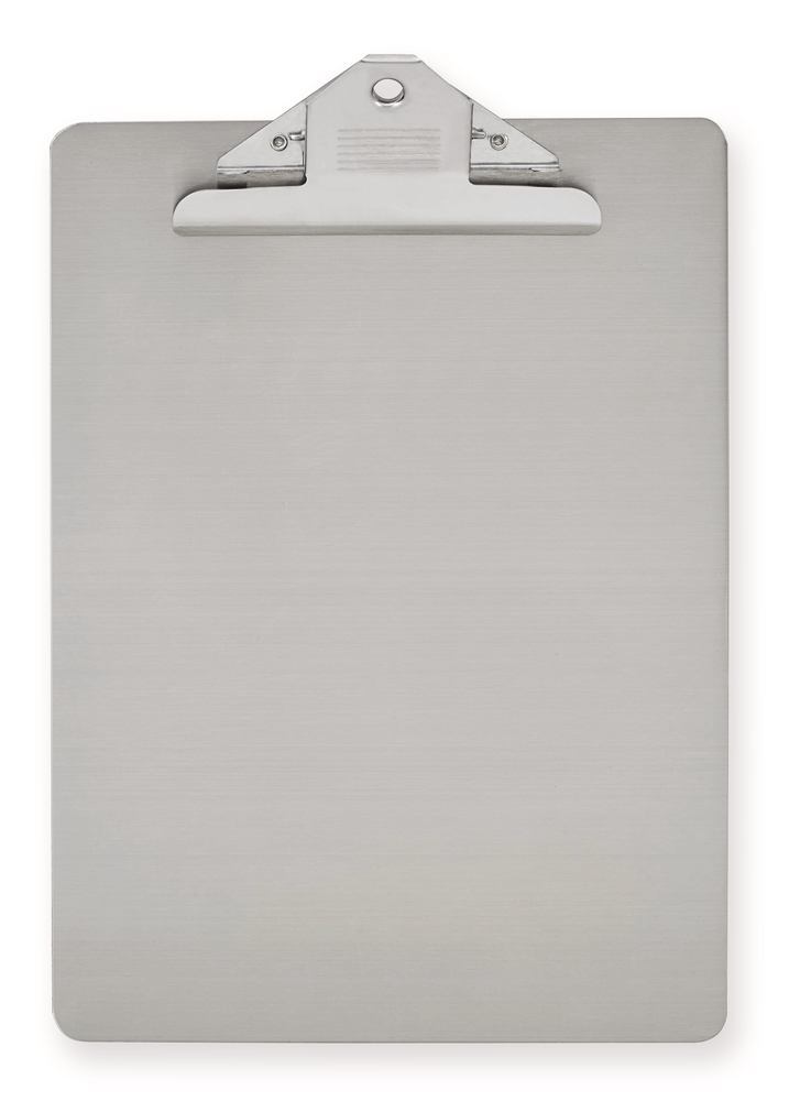 Writing pad support, Stainless steel, DIN A4, 1 unit(s) - Luminix Health