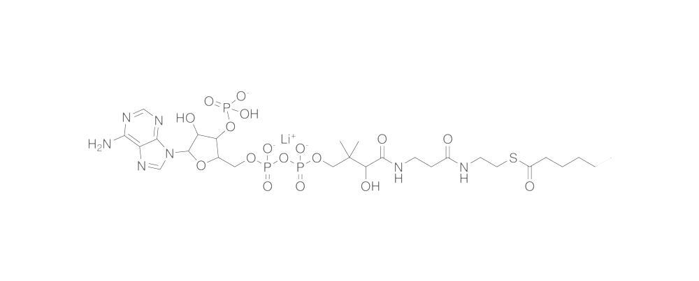 Hexanoyl Coenzyme A, Lithium salt