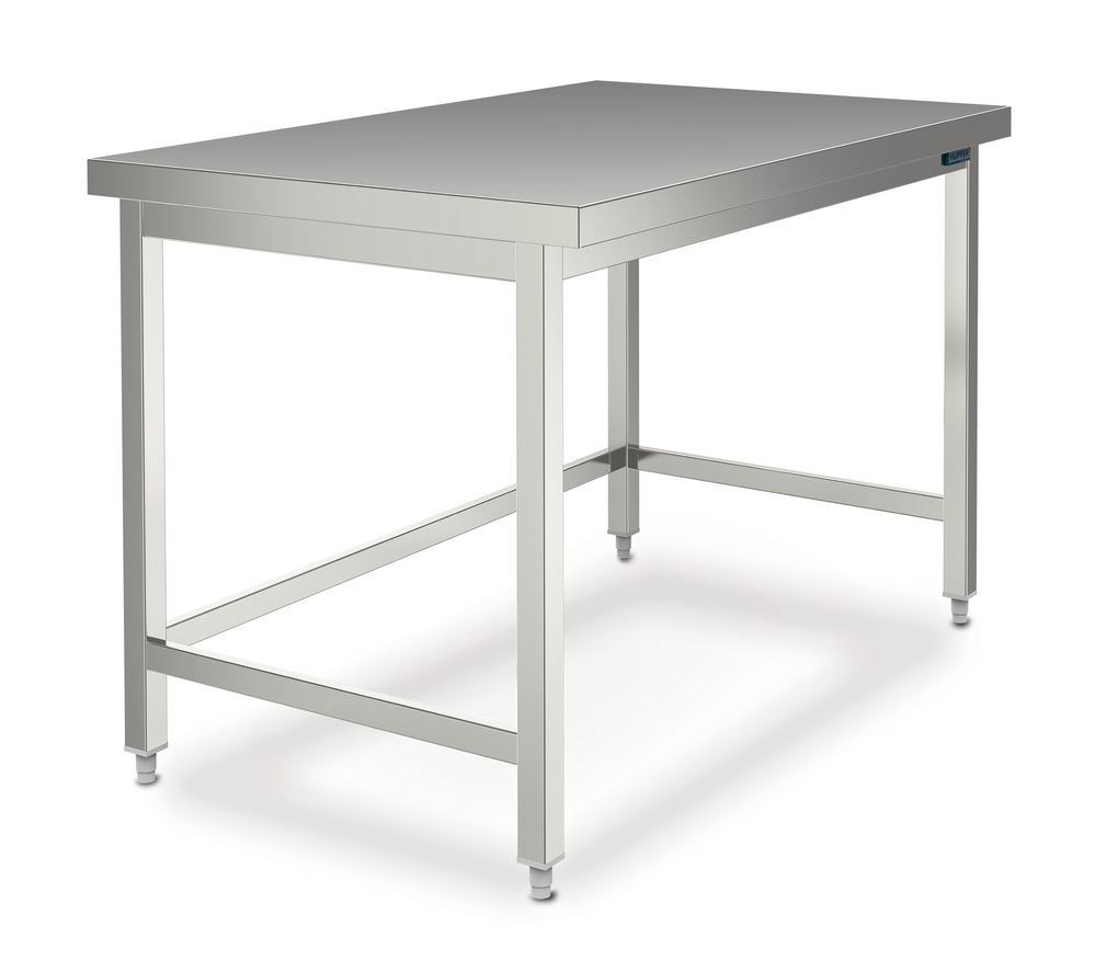 Image of Laboratory bench, stainless steel