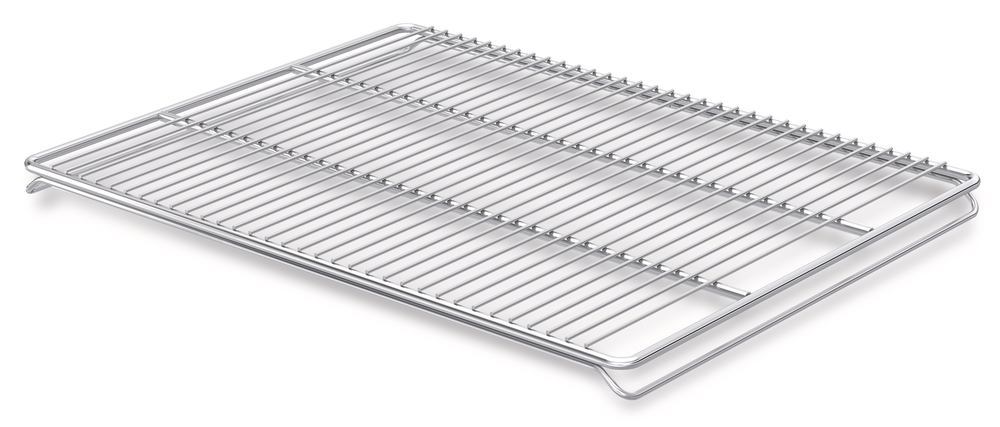 Image of IO T 1.00 grid shelf, chrome plated