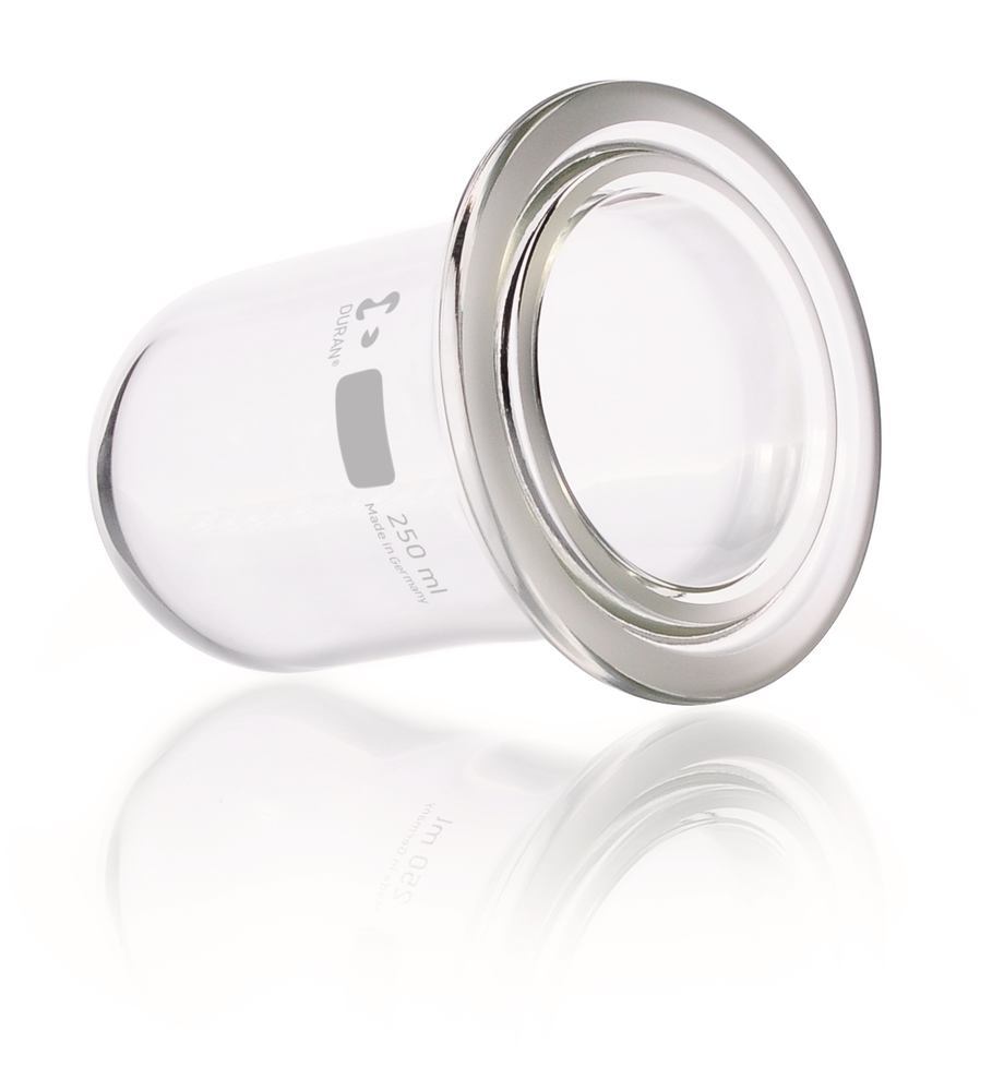 Image of Flat flange reaction vial, DURAN®,