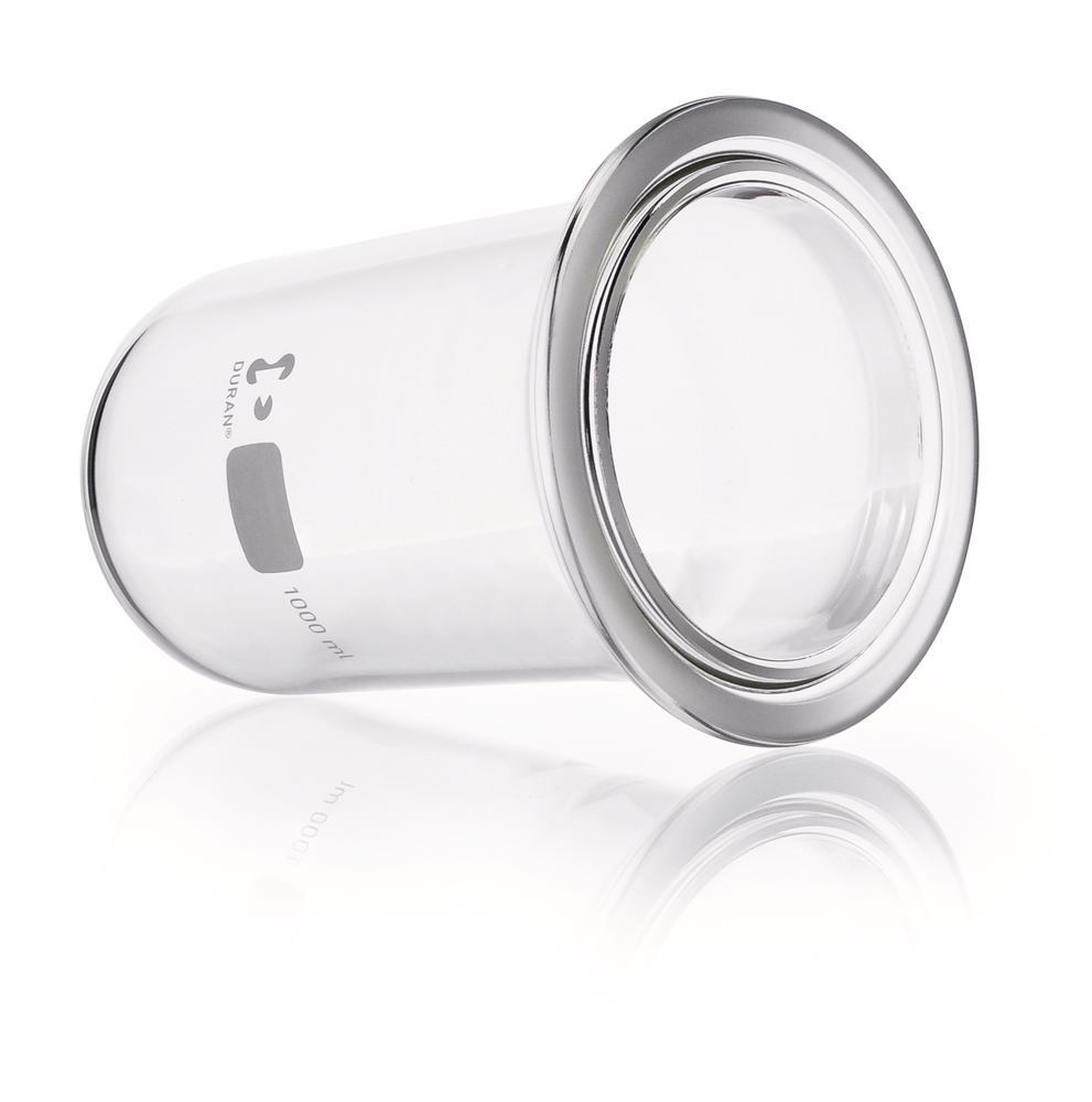 Image of Flat flange reaction vial, DURAN®,