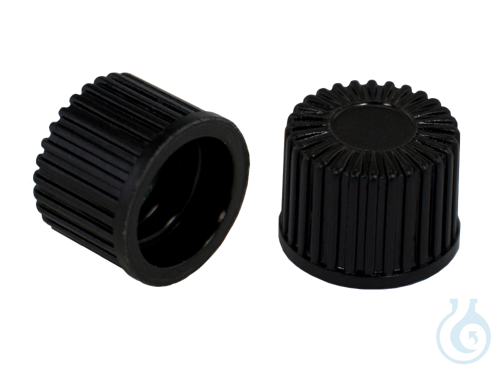 Image of neoLab® Screw caps without hole with seal Butyl/PTFE, 100 pcs./pack - Luminix Health